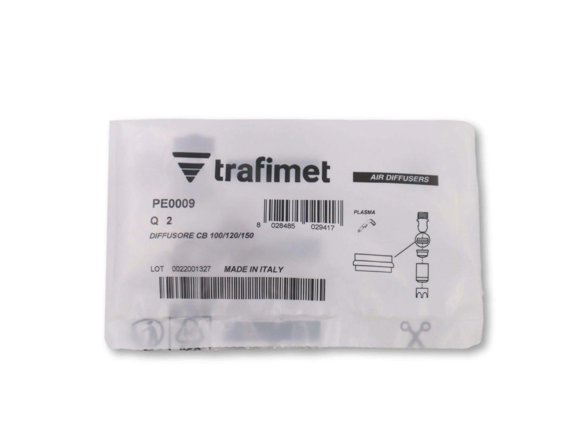PE0009 CB100-CB150 Plazma Kesim Difuzoru Trafimet