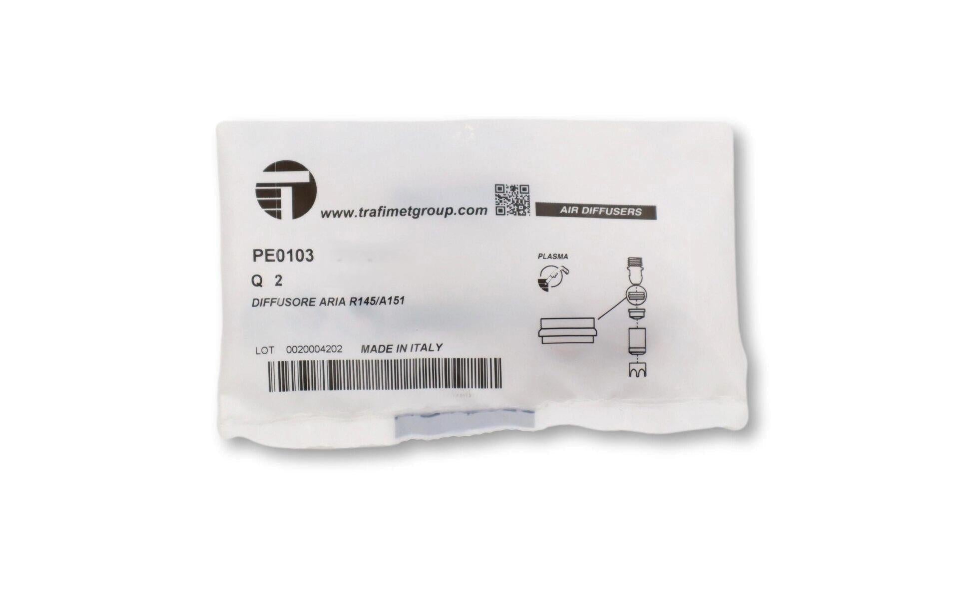 PE0103 A151 Plazma Kesim Difuzoru Trafimet