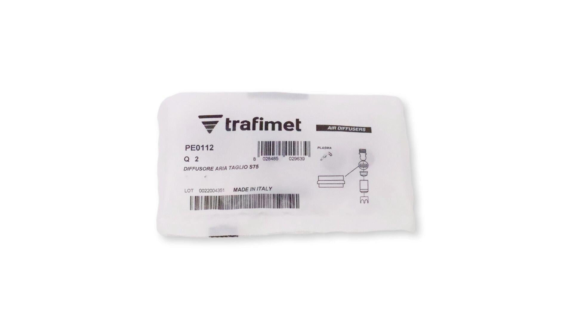PE0112 S75-S105 Plazma Kesim Difuzoru Trafimet