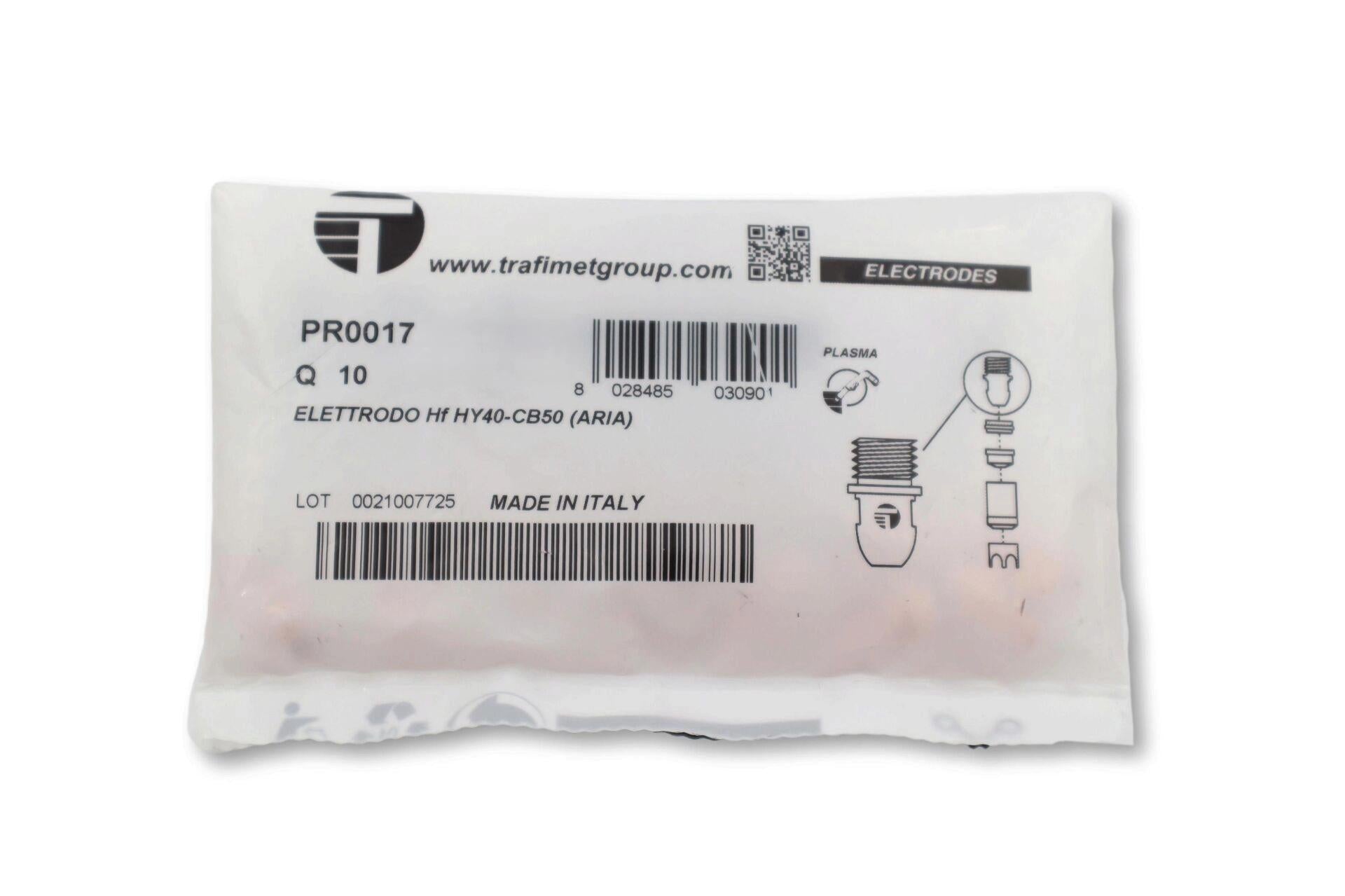PR0017 CB50 Plazma Kesim Elektrodu Trafimet