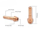PR0064 CB70 Uzun Plazma Kesim Elektrodu 32,9 mm Trafimet