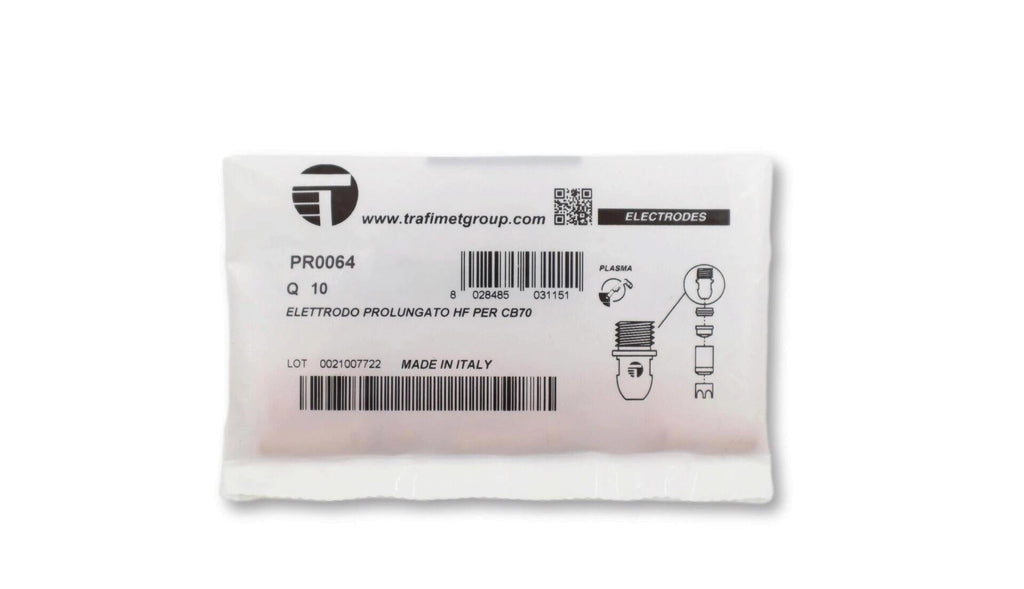PR0064 CB70 Uzun Plazma Kesim Elektrodu 32,9 mm Trafimet