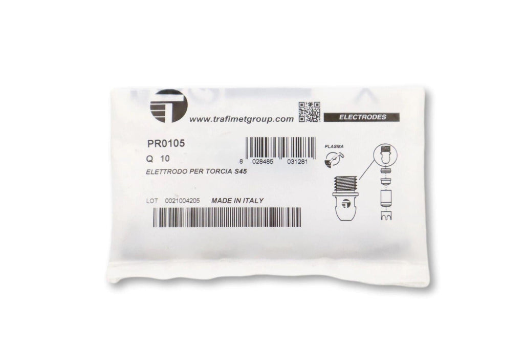 PR0105 S45 Plazma Kesim Elektrodu 17,8mm Trafimet