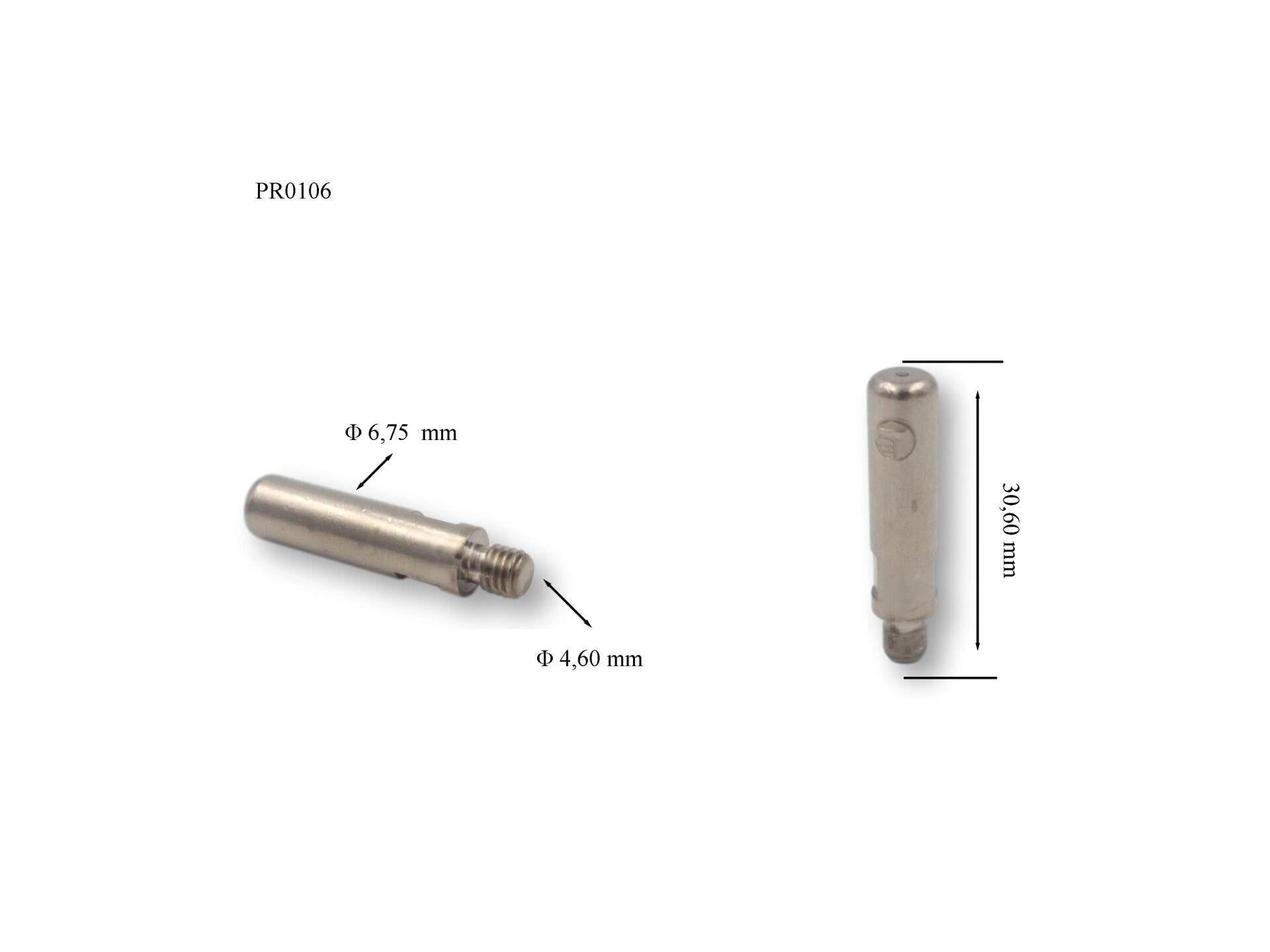 PR0106 Plazma Kesim Elektrodu 30,5mm (S 25 / S 25 K / S 5K/ S 45 / S 65)