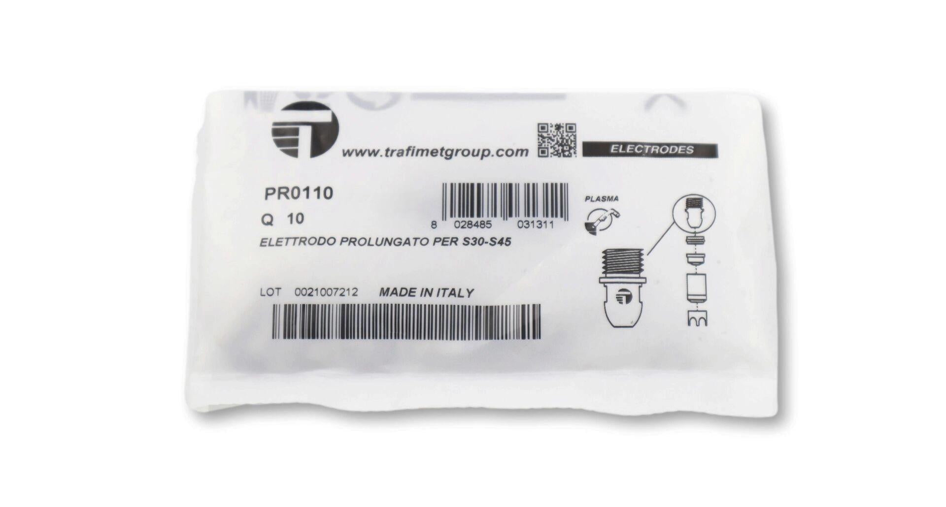 PR0110 S25-S35-S45 Plazma Kesim Elektrodu 21,8 mm Trafimet