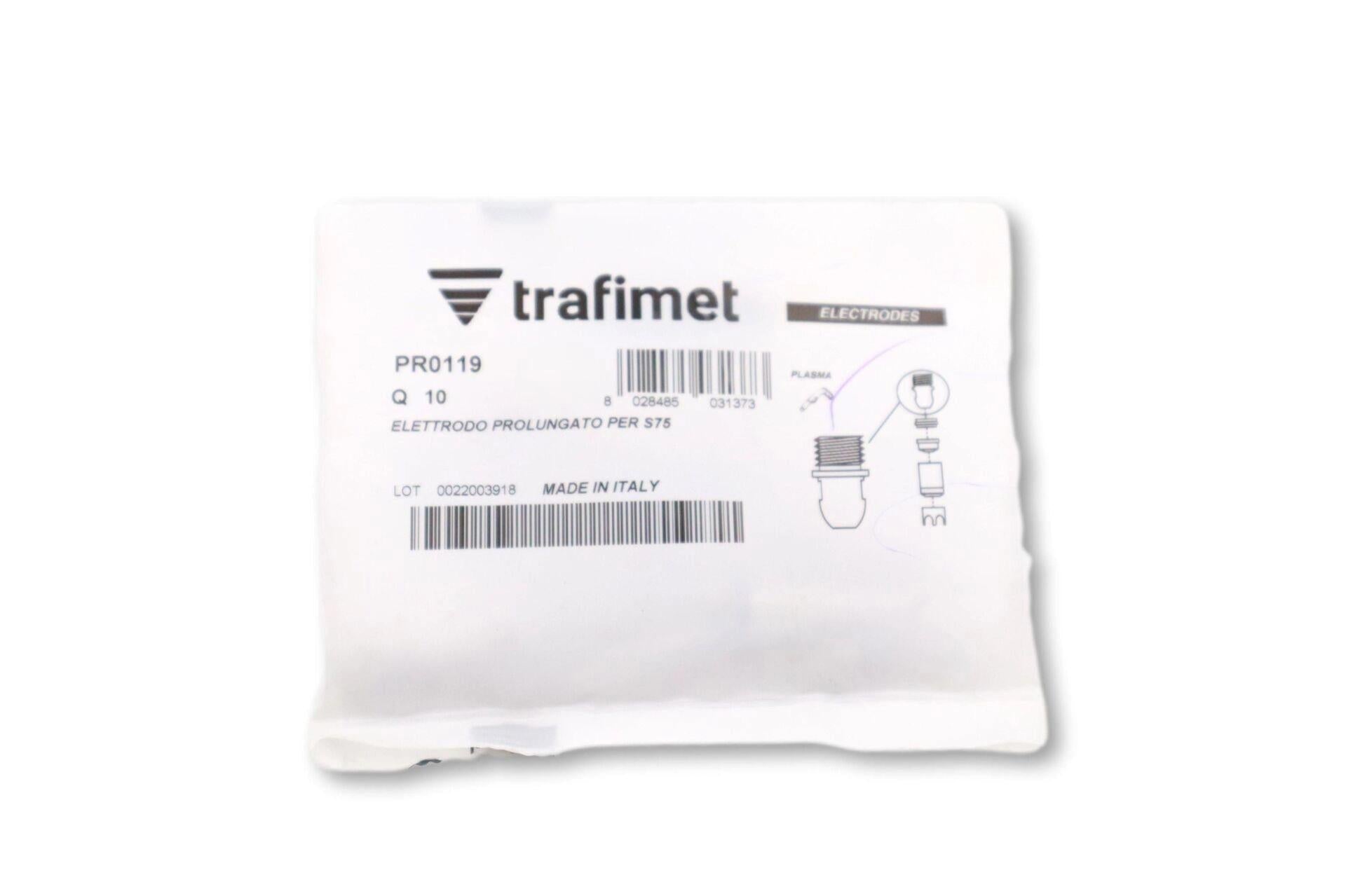 PR0119 S75 Uzun Plazma Kesim Elektrodu Trafimet