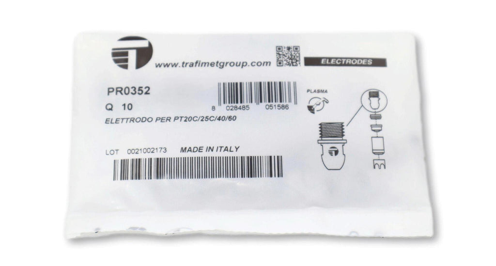 PR0352 PT 60 Plazma Kesim Elektrodu 52582 Trafimet