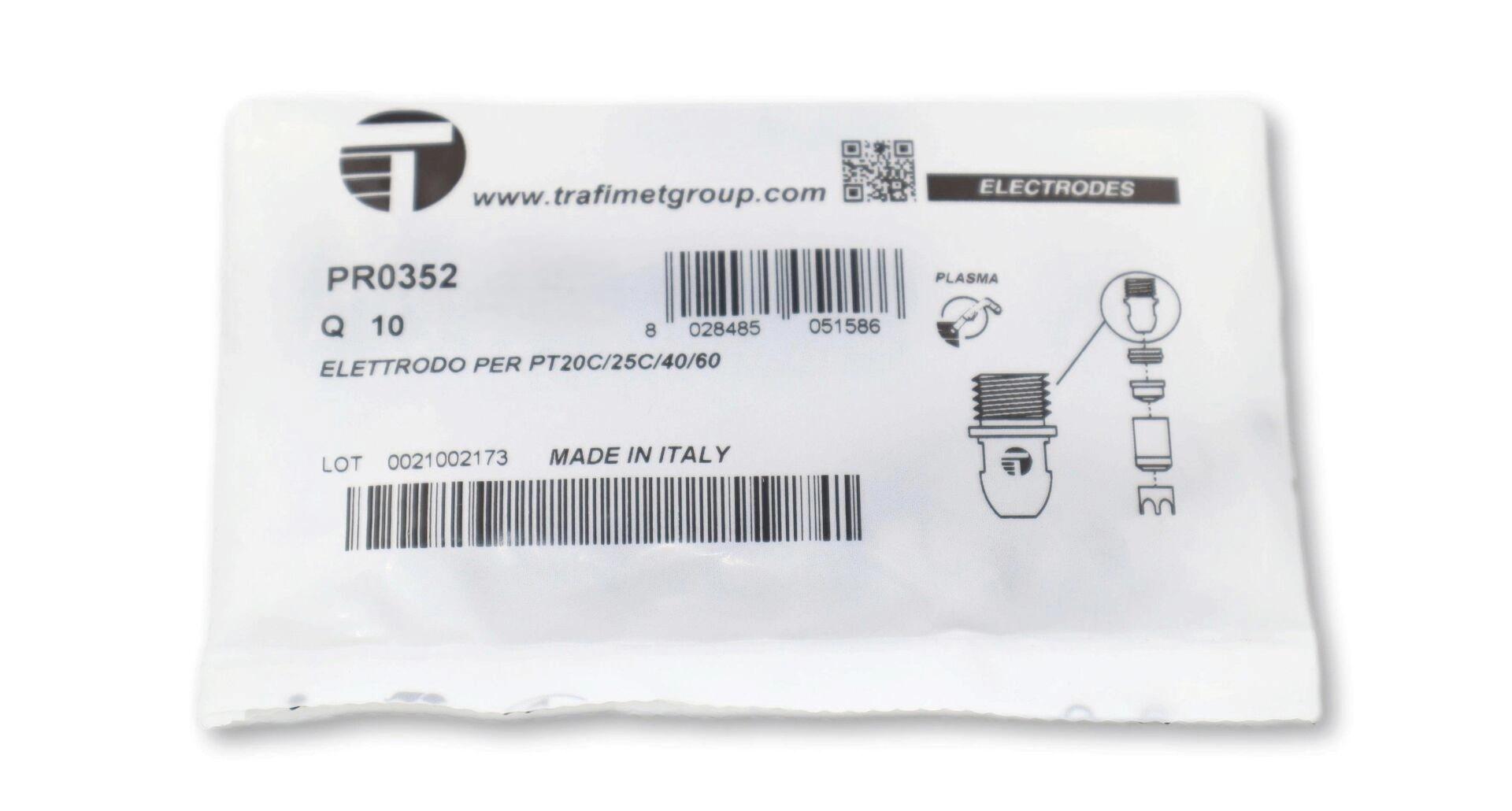 PR0352 PT 60 Plazma Kesim Elektrodu 52582 Trafimet