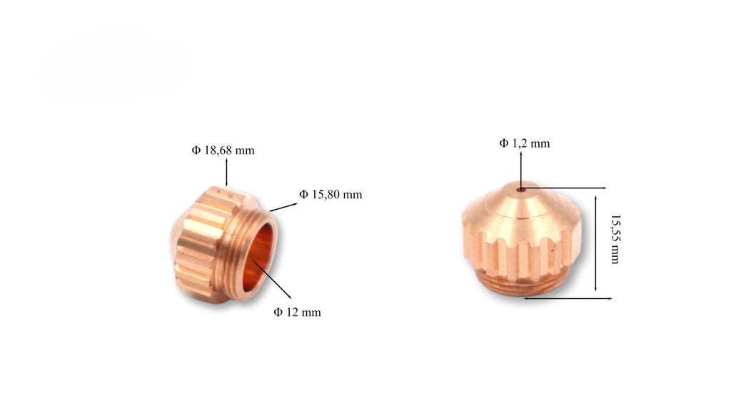 PD0010/12 Saf CP40 1,2 mm Plazma Memesi Trafimet