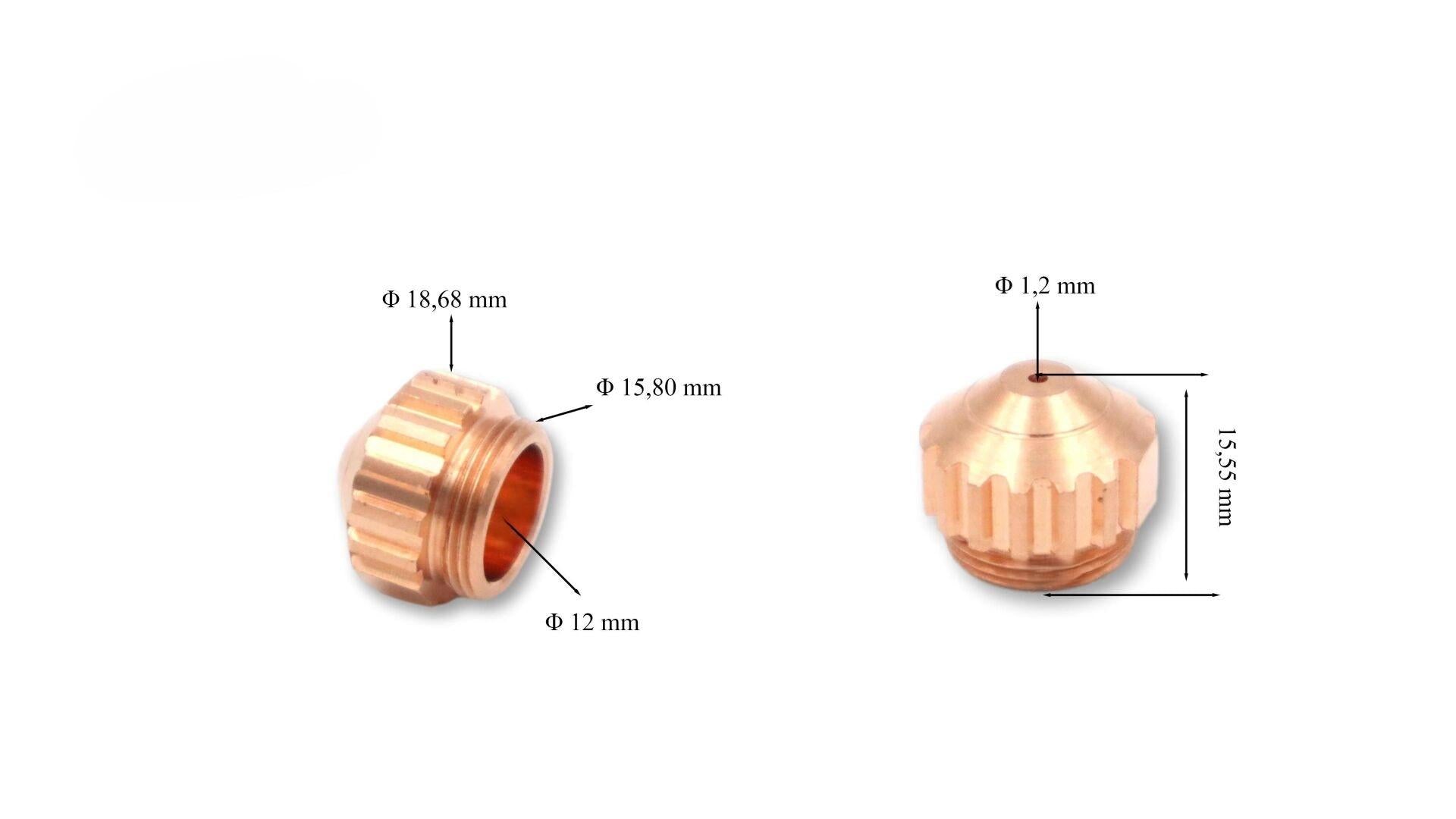 PD0010/12 Saf CP40 1,2 mm Plazma Memesi Trafimet
