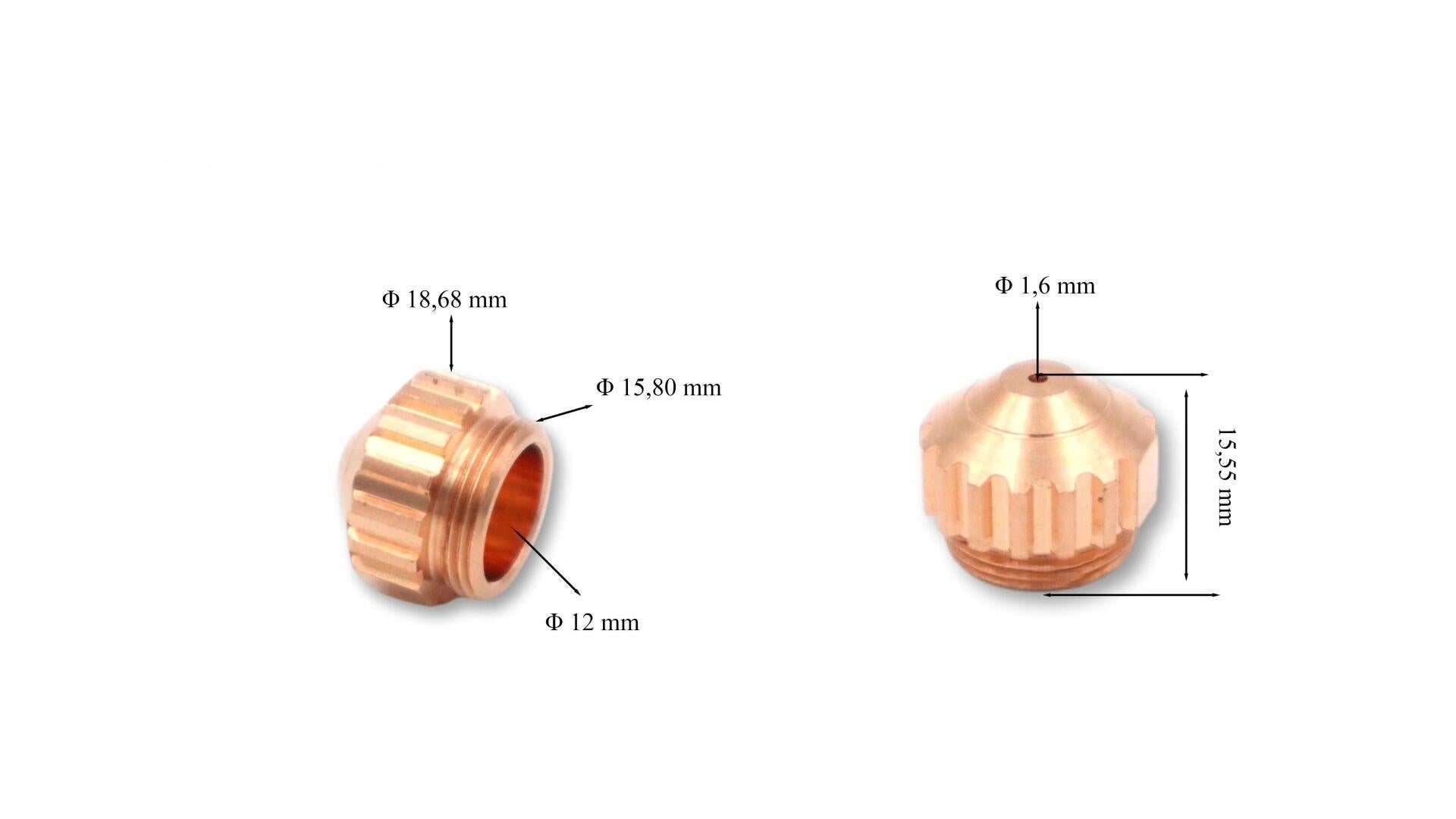 PD0010/16 Saf CP40 1,6 mm Plazma Memesi Trafimet