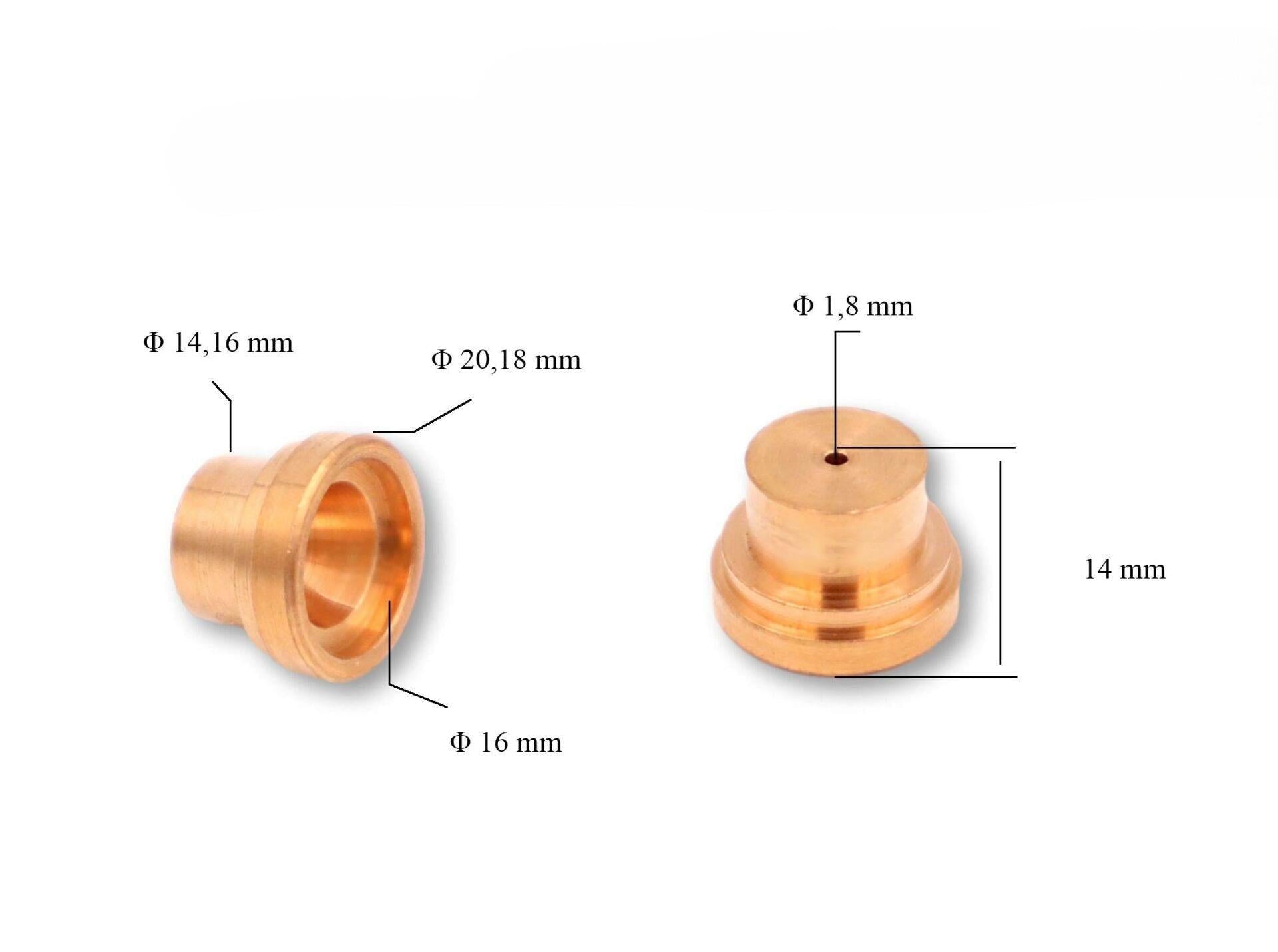 Trafimet CB 100 - CB 150 1,8mm Drag Kesim Plazma Kesim Memesi PD0028-18