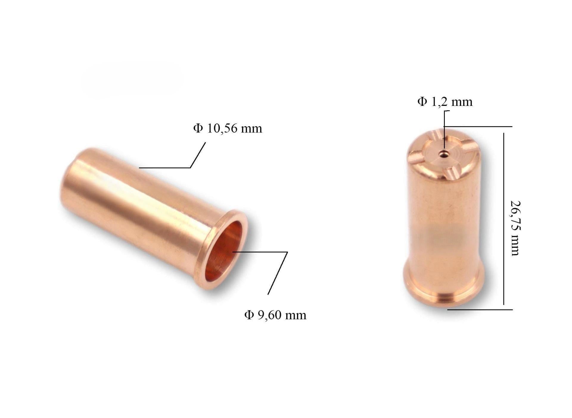 Trafimet CB 50 - CB 70 1,2mm Uzun Plazma Kesim Memesi PD0063-12