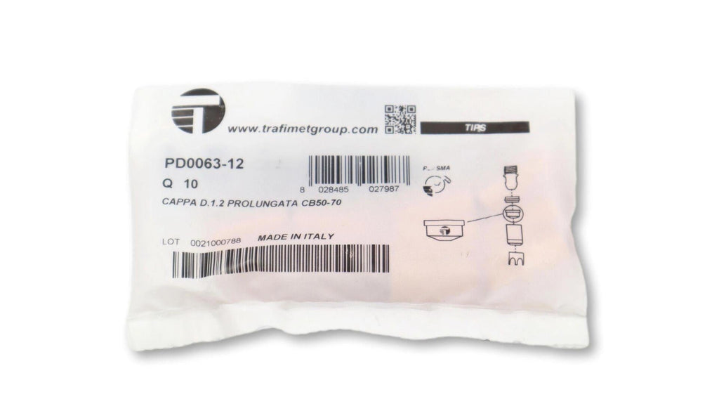 Trafimet CB 50 - CB 70 1,2mm Uzun Plazma Kesim Memesi PD0063-12
