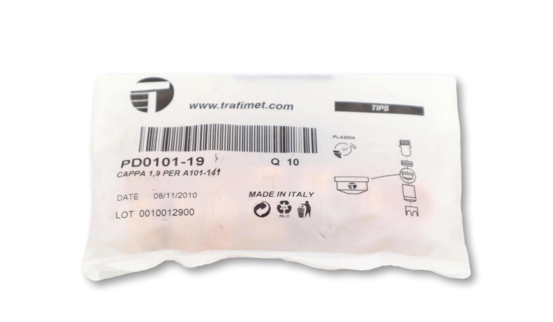 Trafimet A101-A141 1,9mm Plazma Kesim Memesi PD0101-19