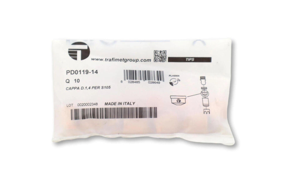 Trafimet S 75-S 105 0,8mm Plazma Kesim Memesi PD0119-14