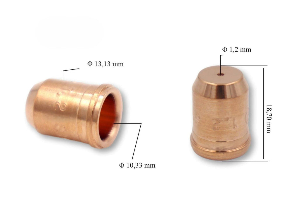 Trafimet S 75-S 105 1,2mm Plazma Kesim Memesi PD0119-12