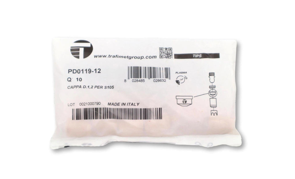 Trafimet S 75-S 105 1,2mm Plazma Kesim Memesi PD0119-12