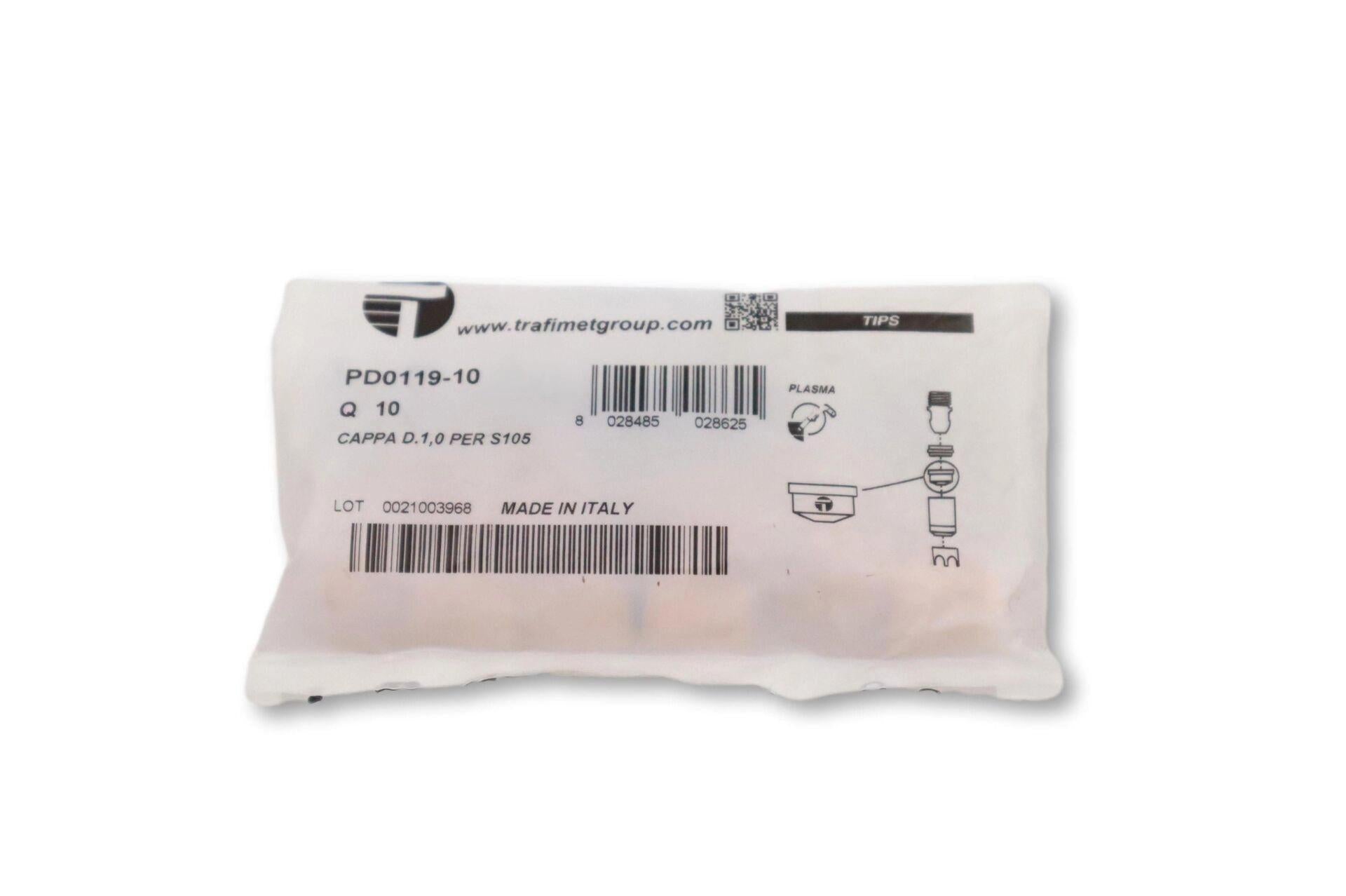 Trafimet S 75-S 105 1mm Plazma Kesim Memesi PD0119-10