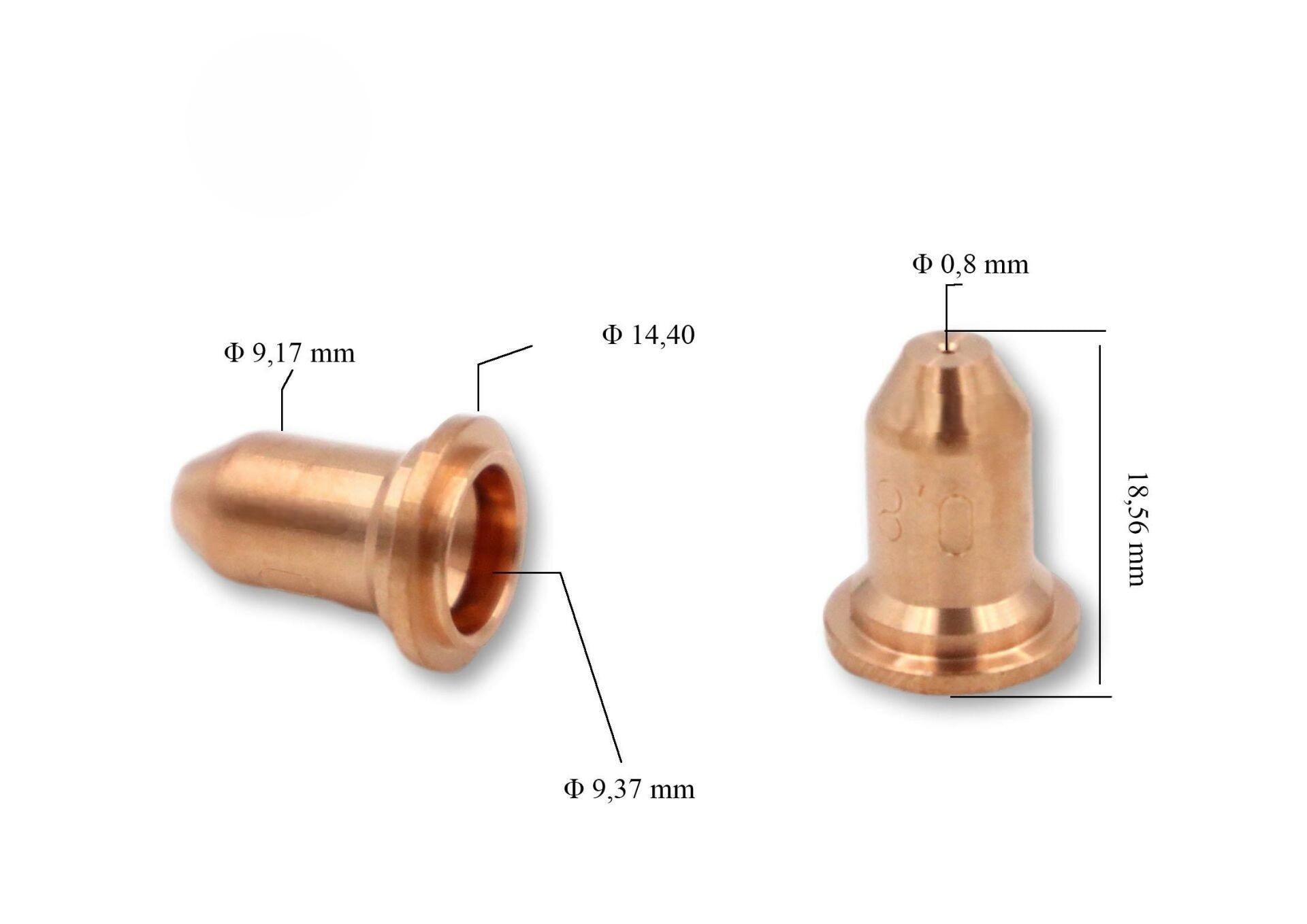 Trafimet PT 60 0,8mm Plazma Kesim Memesi 51318 PD0350-08