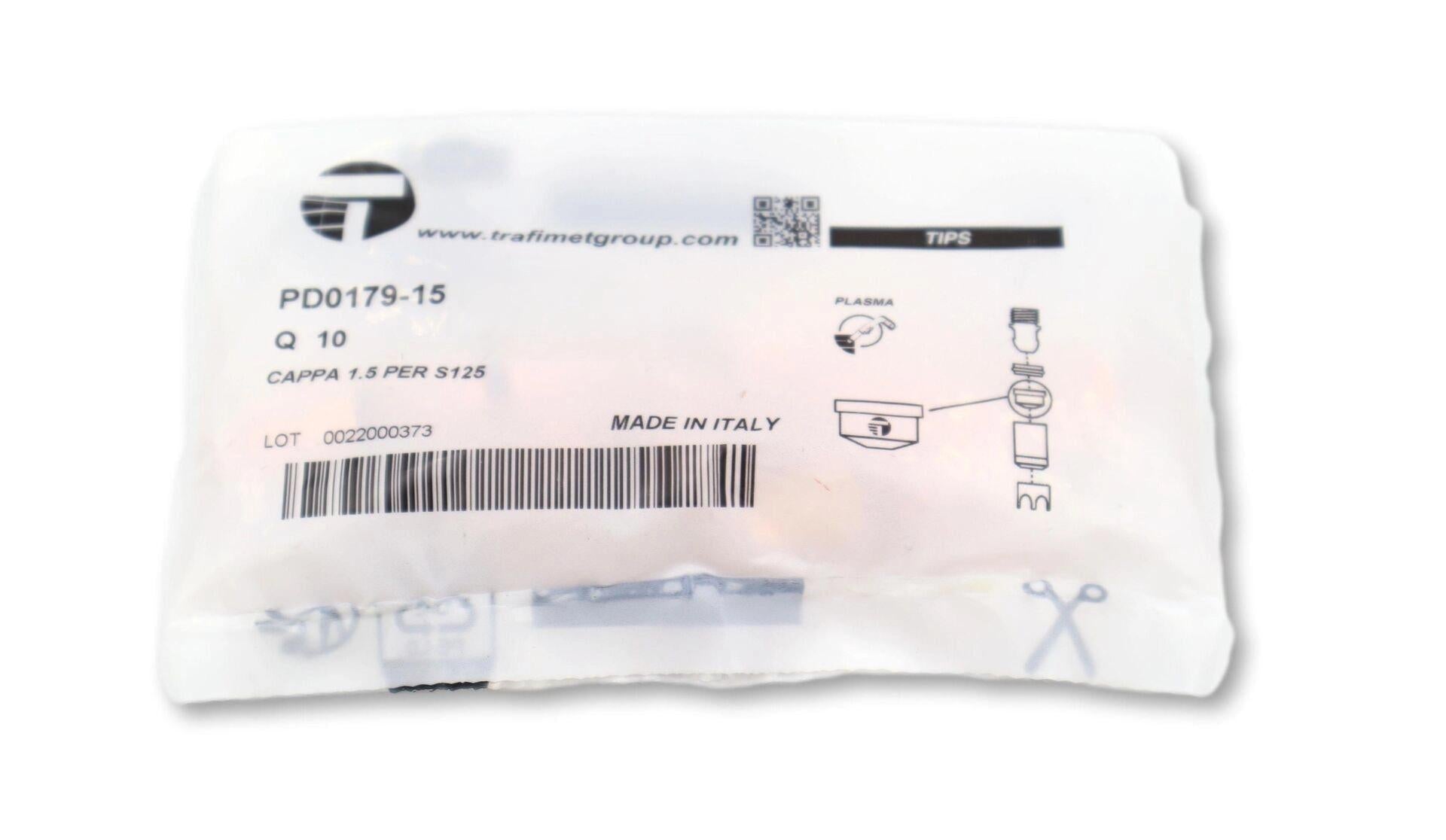 Trafimet S 125 1,5mm Plazma Kesim Memesi PD0179-15