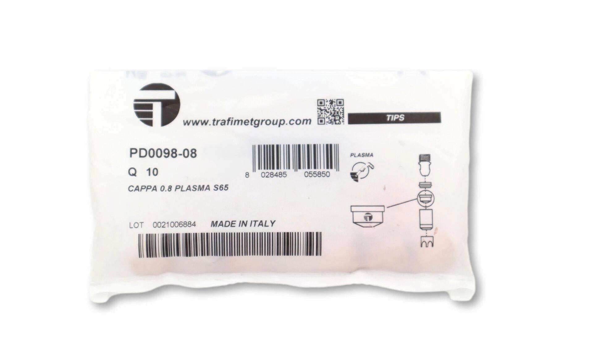 Trafimet S 65 0,8mm Plazma Kesim Memesi PD0098-08