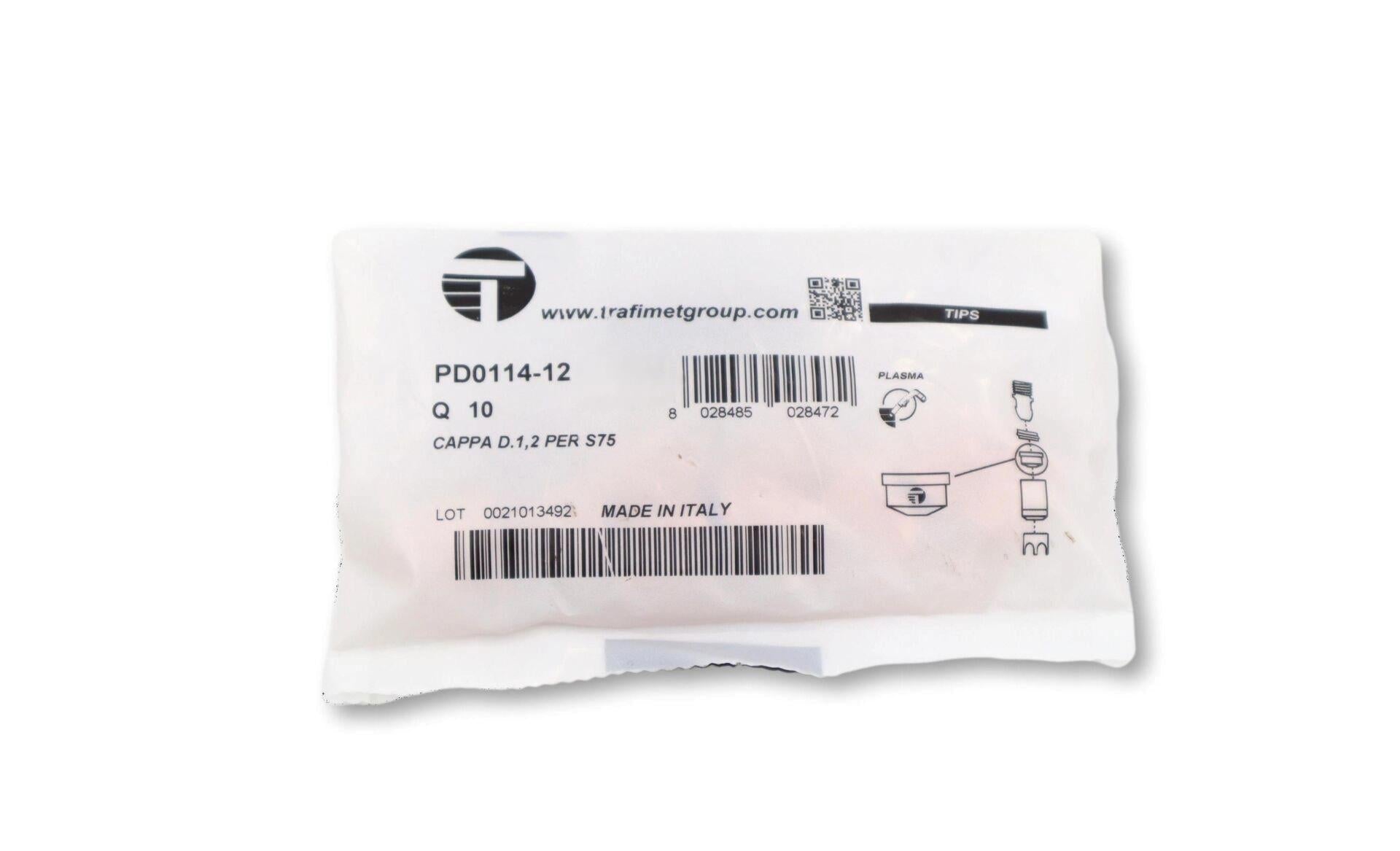 Trafimet S75 1,2mm Plazma Kesim Memesi PD0114-12