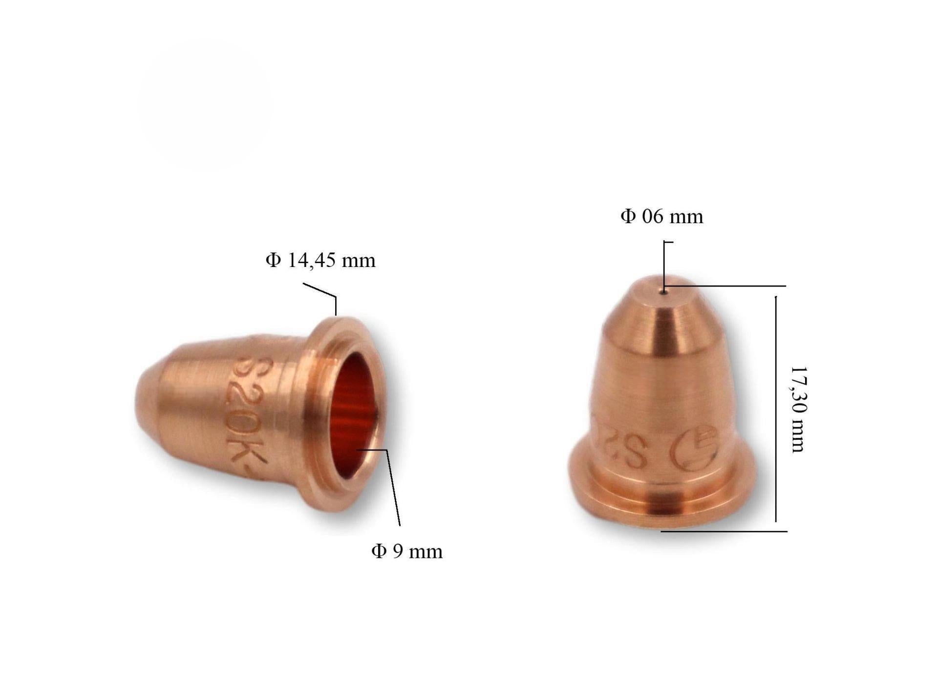 Trafimet S25-S35-S45 0,65mm Plazma Kesim Memesi PD0116-06