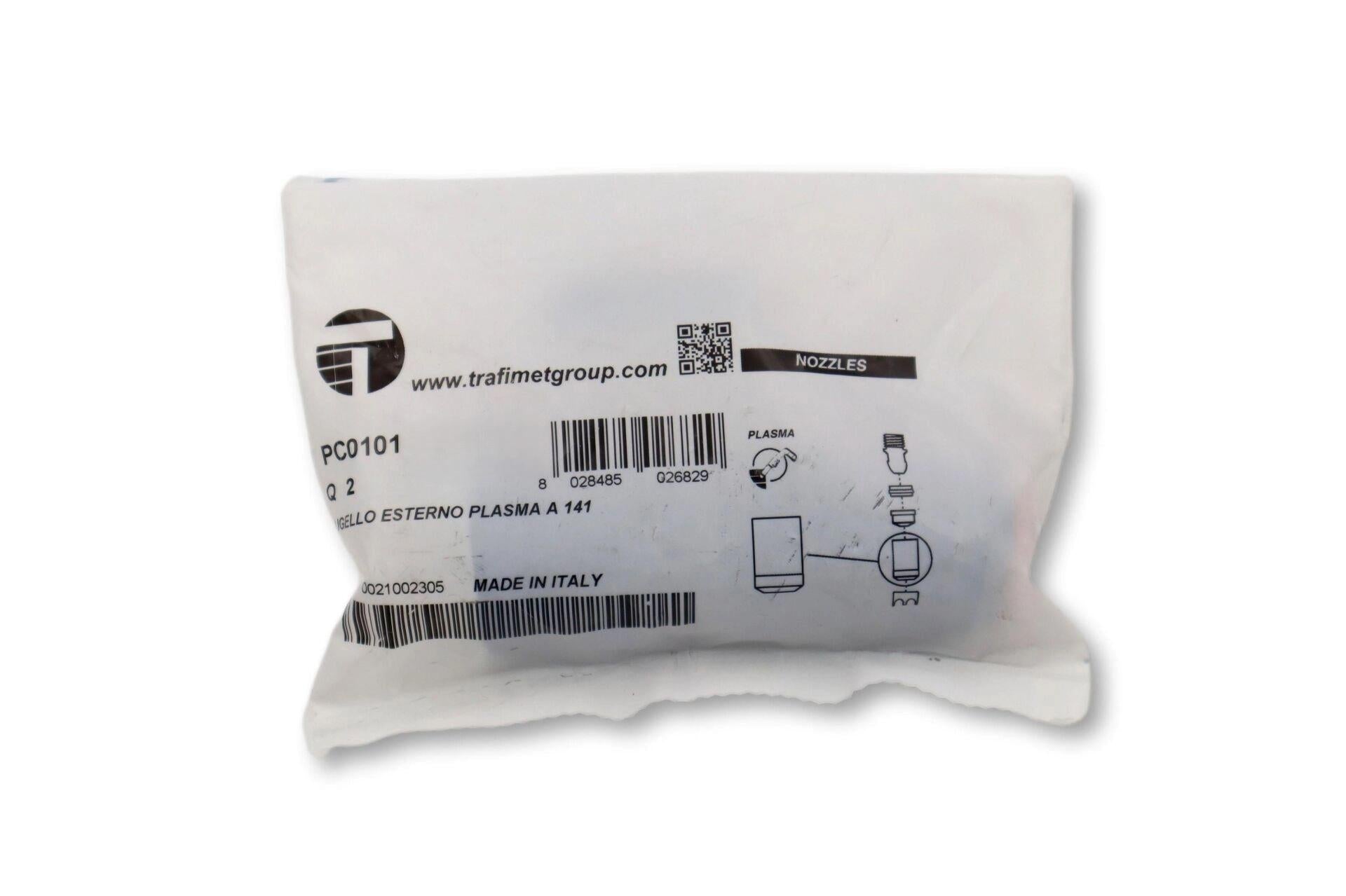 PC0101 A141 Plazma Kesim Nozulu L:52,1 mm Trafimet