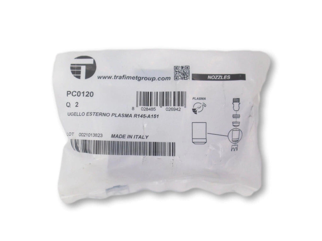 PC0120 Plazma Kesim Nozulu (A 151P) (L : 50,9 mm) Uzun Ömürlü