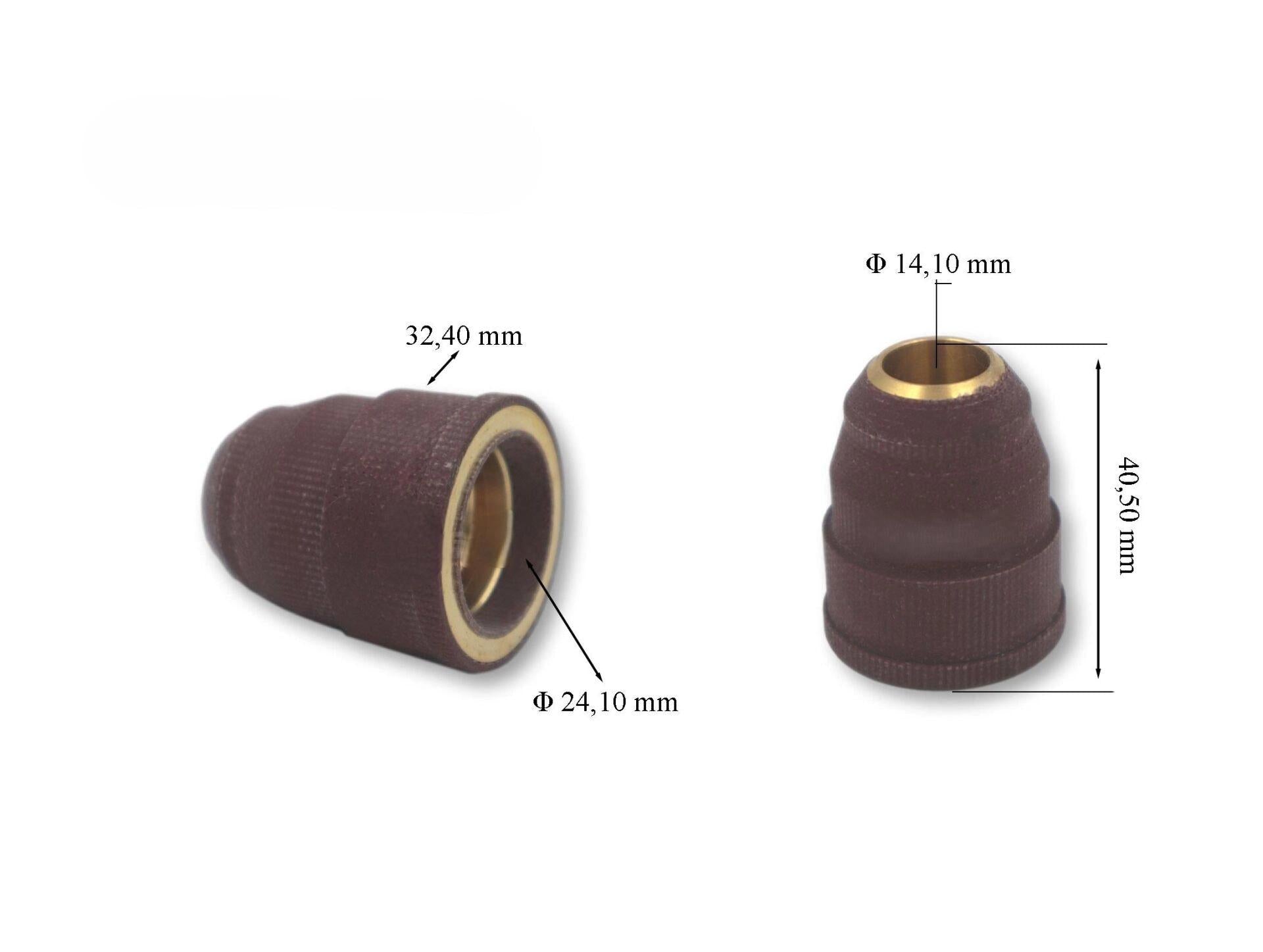 PC0179 S125 Plazma Kesim Nozulu (L : 39,5 mm) Uzun Ömürlü Trafimet