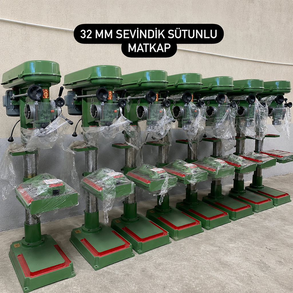 32 mm Sevindik Sütunlu Matkap