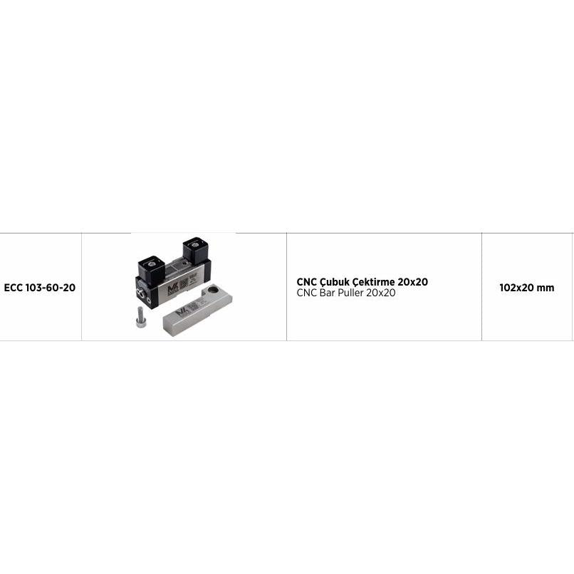 CNC Çubuk Çektirme 20x20