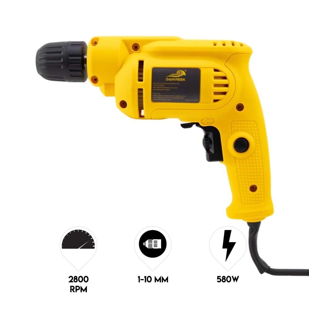 Elektrikli Matkap 10mm Dwe Vidalama