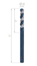DIN 338 Hi-Nox Silindirik Saplı Matkap Ucu