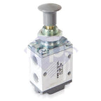 PNÖMATİK ÇEKMELİ VALF 1/4" 3x2 FMS MARKA