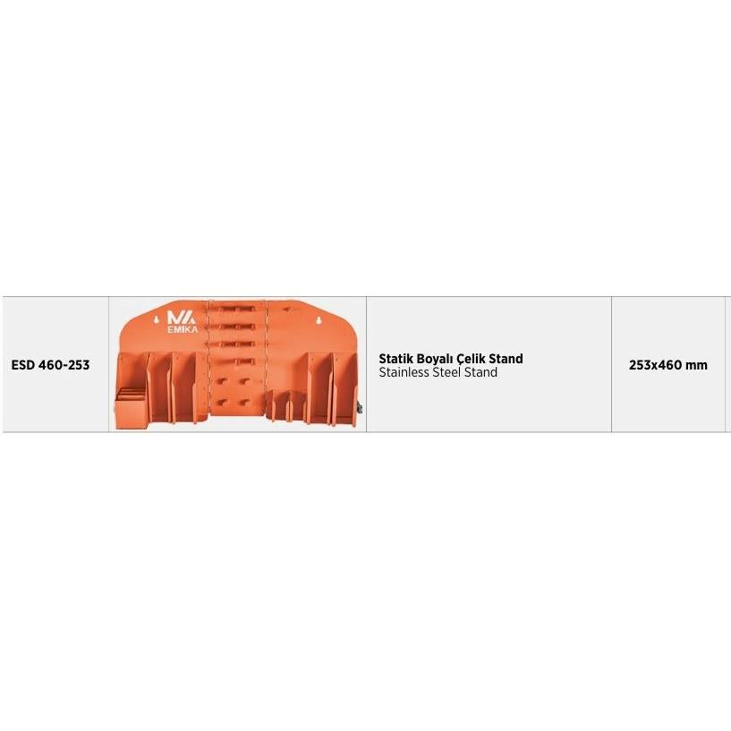 Statik Boyalı Çelik Stand