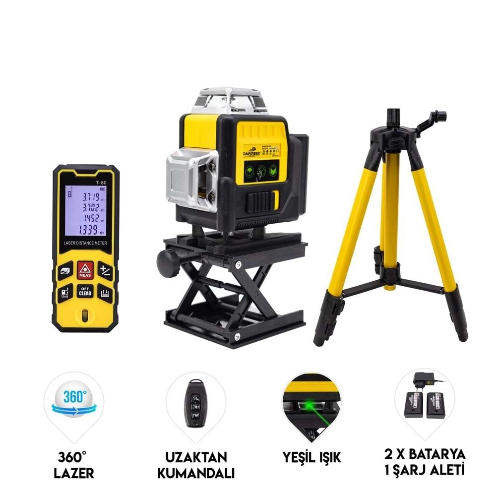Lazer Terazi + Lazer Metre & Tripot Dw16