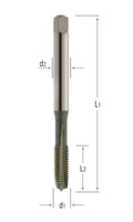 DIN 371/B M - Eğik Ağız Makina Kılavuzları