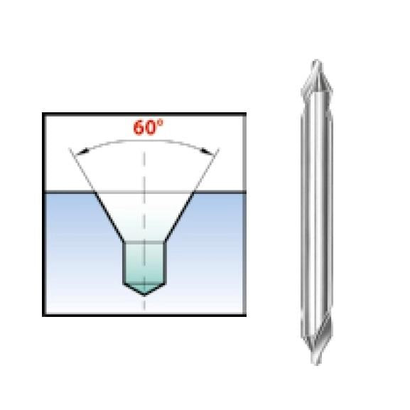 DIN 333/A Punta Matkap Uçları 60° - Uzun