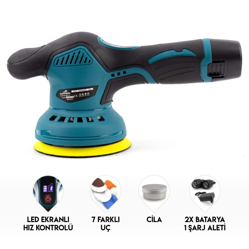 Şarjlı Eksantrik Zımpara Mk12