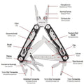 155 mm Multi Tool Pro (15 Fonksiyonlu) Çakı