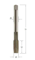 DIN 376/B M - Eğik Ağız Makina Kılavuzları