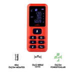 Lazer Metre Mesafe Ölçer E40 Red