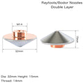 LAZER NOZUL DİA 32 DOUBLE DÜZ