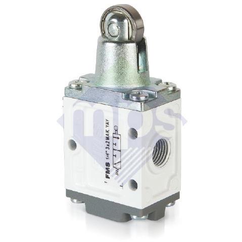 PNÖMATİK MAKARA YAY VALF 1/4" 3x2 FMS MARKA