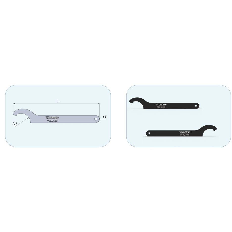 Ay Tipi Anahtar ER 1810 A - Wrench ER 1810 A