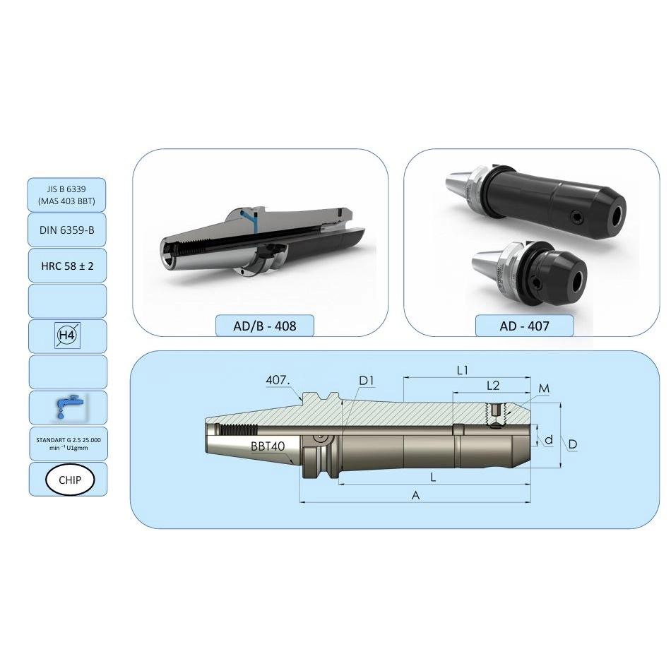 16 mm Veldon Tutucu BBT40