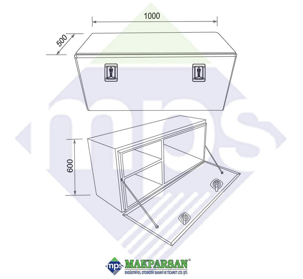 DORSE METAL TAKIM DOLABI (2 MM) 150 CM 120 CM 100 CM