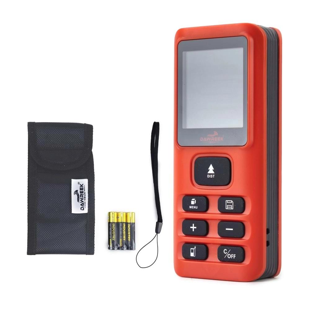 Lazer Metre Mesafe Ölçer E40 Red
